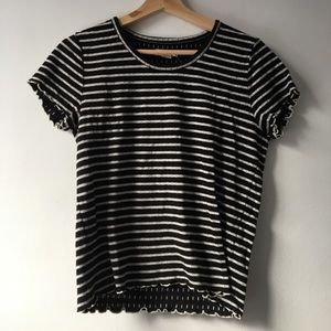 Madewell fitted lettuce tee